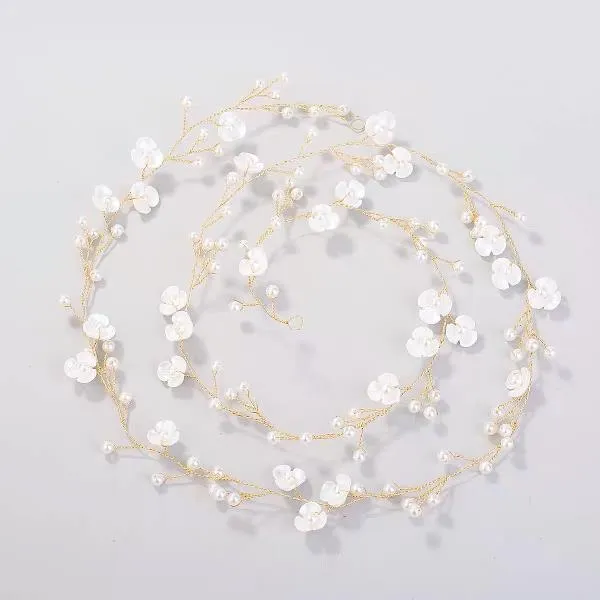 Romantic Floral Soft Bridal Hair Vine