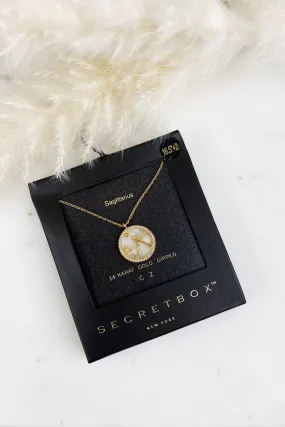 Sagittarius Pendant Necklace - Gold