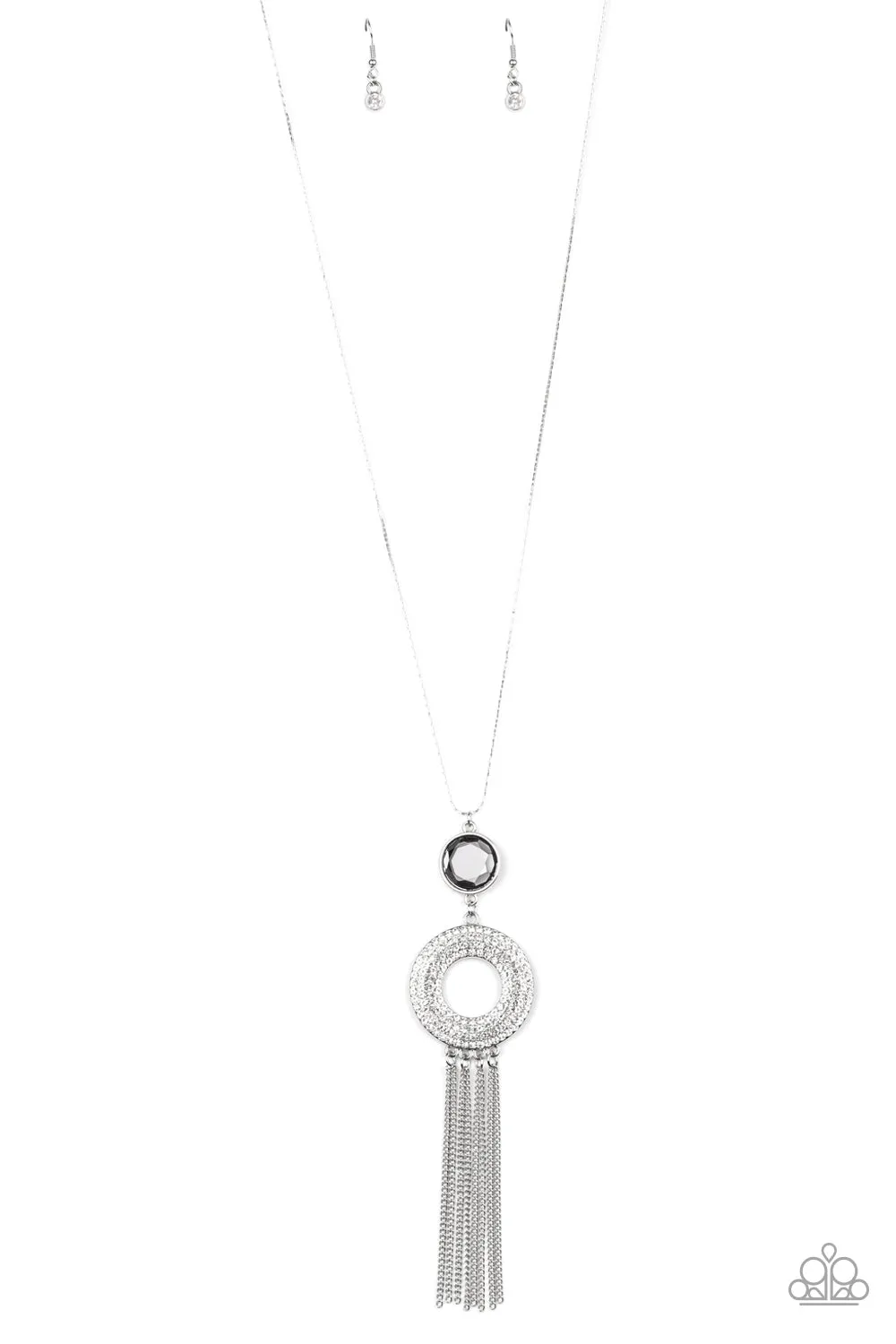 Sassy As They Come - Silver Necklace - Paparazzi Accessories