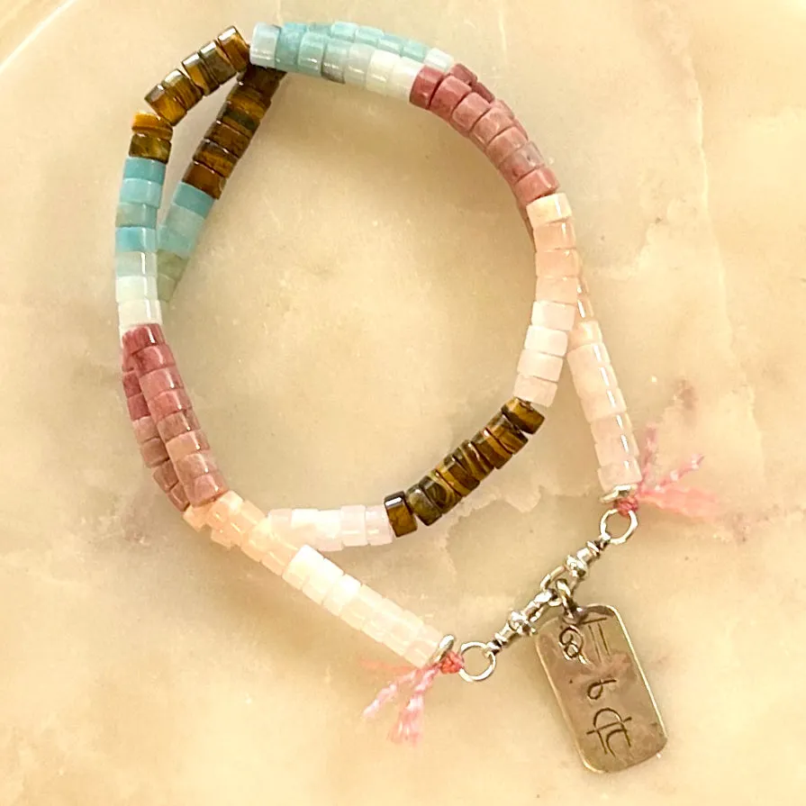 Shanti ~ Peace ~ Heshi Beaded Necklace