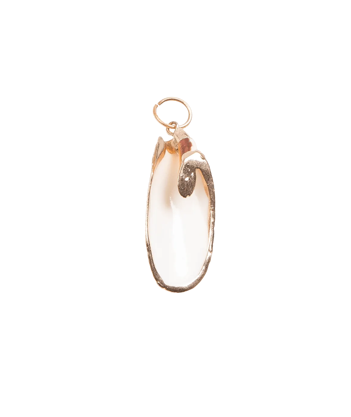 Shell Pendant Charm - Gold