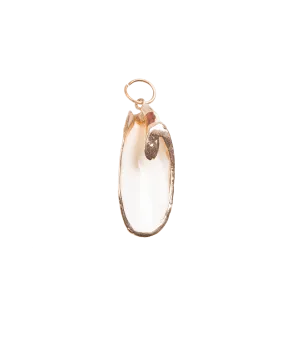 Shell Pendant Charm - Gold