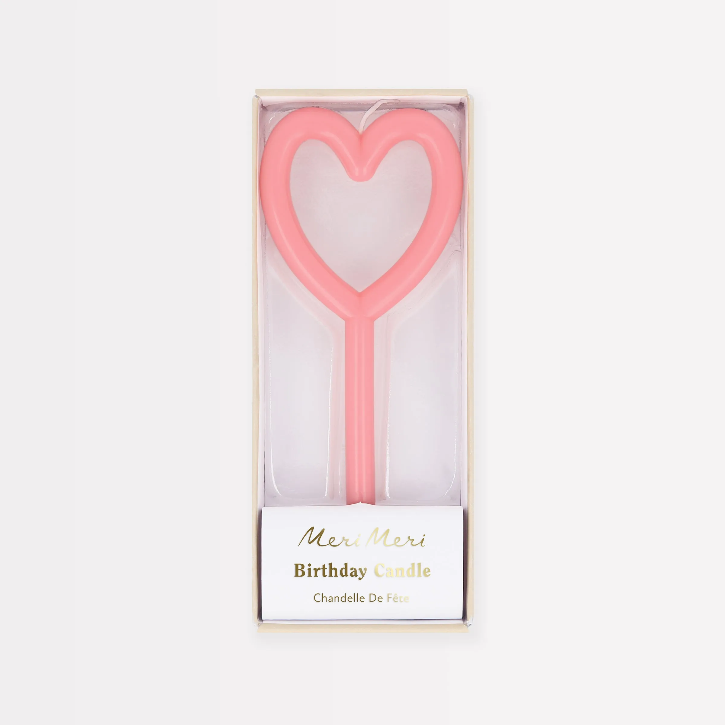 Slim Heart Candle