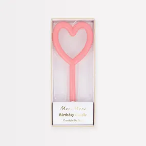 Slim Heart Candle