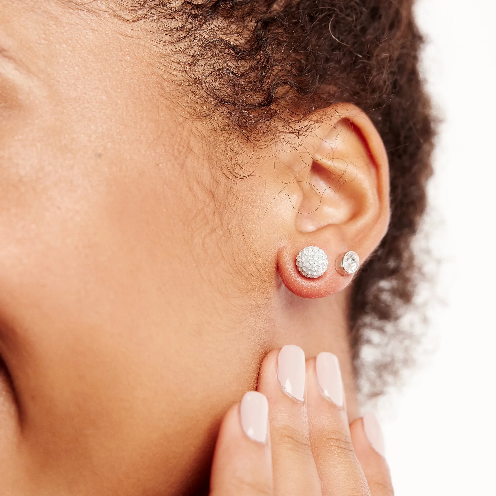 Small Birthstone Sparkle Ball™ Stud Earrings