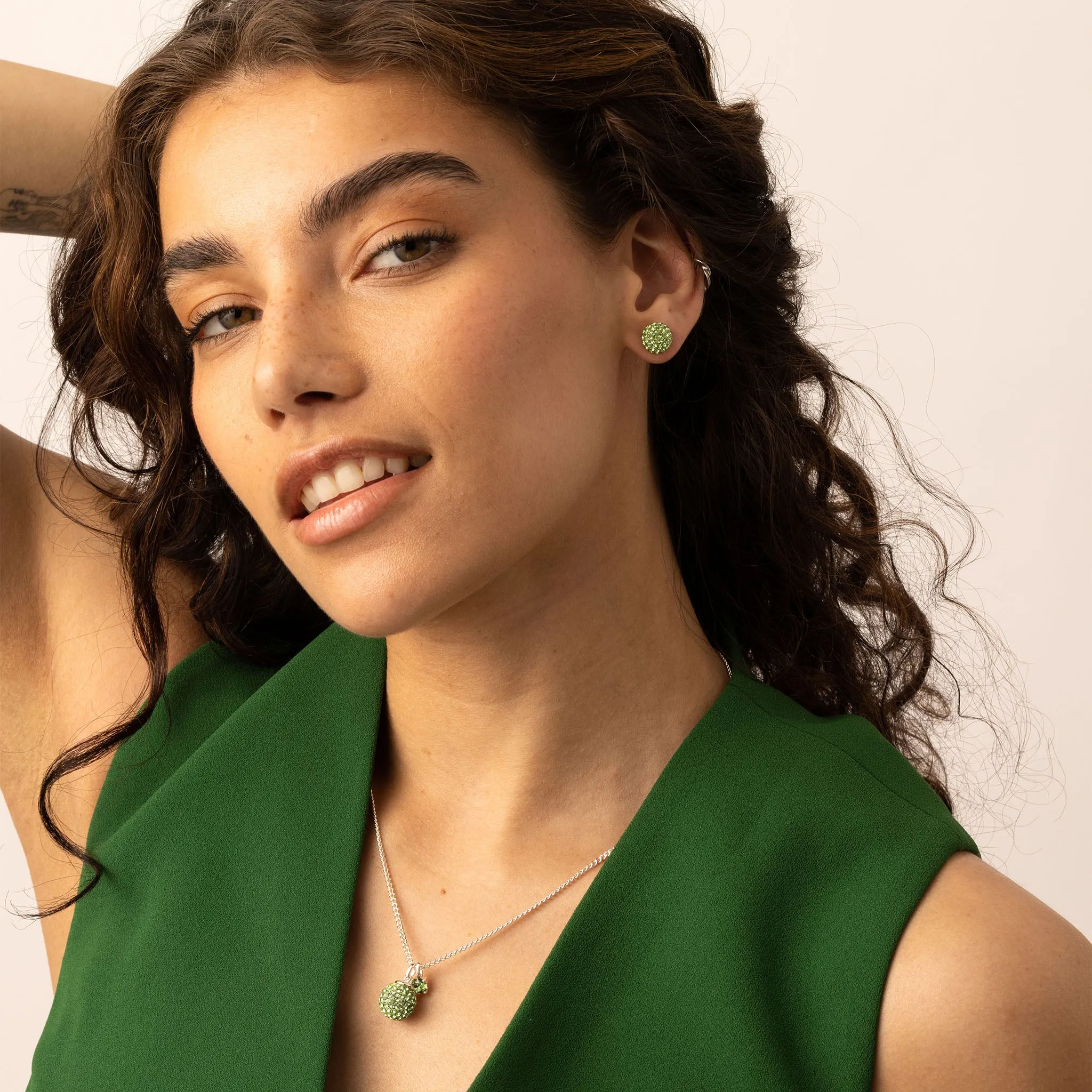 Small Birthstone Sparkle Ball™ Stud Earrings