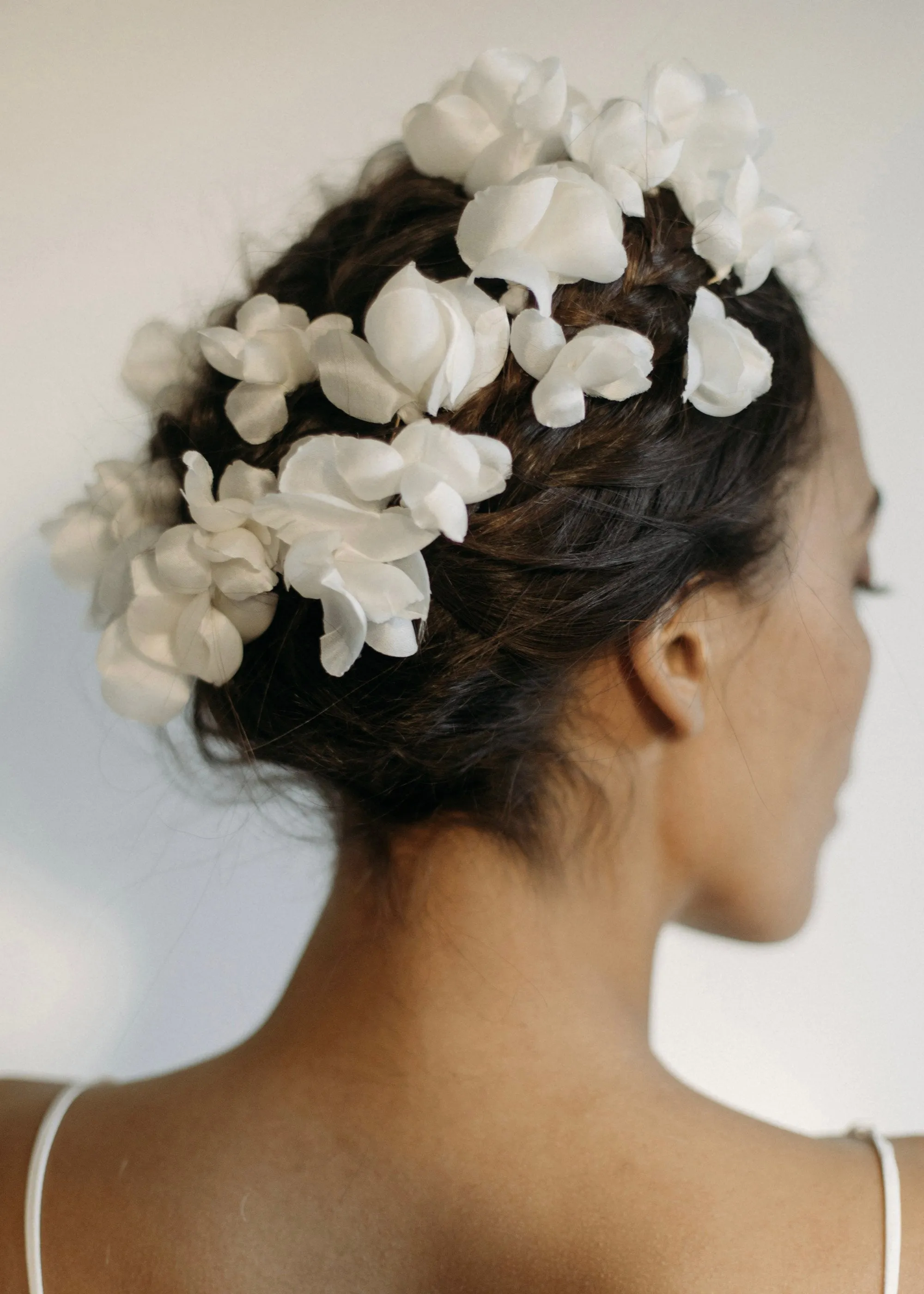 Small Jardinia Hairpins -- Cream