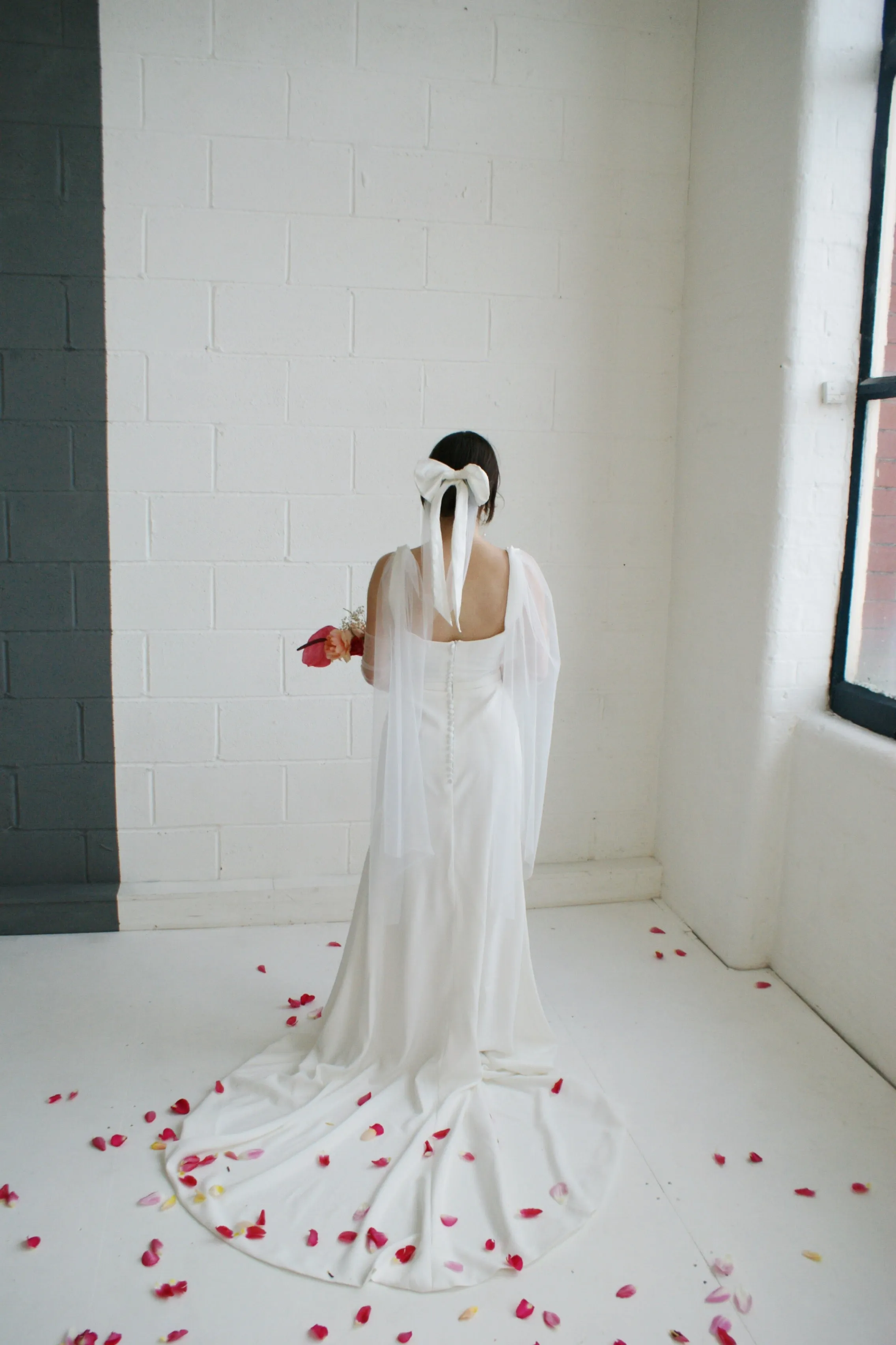 Waterfall Wedding Sleeves