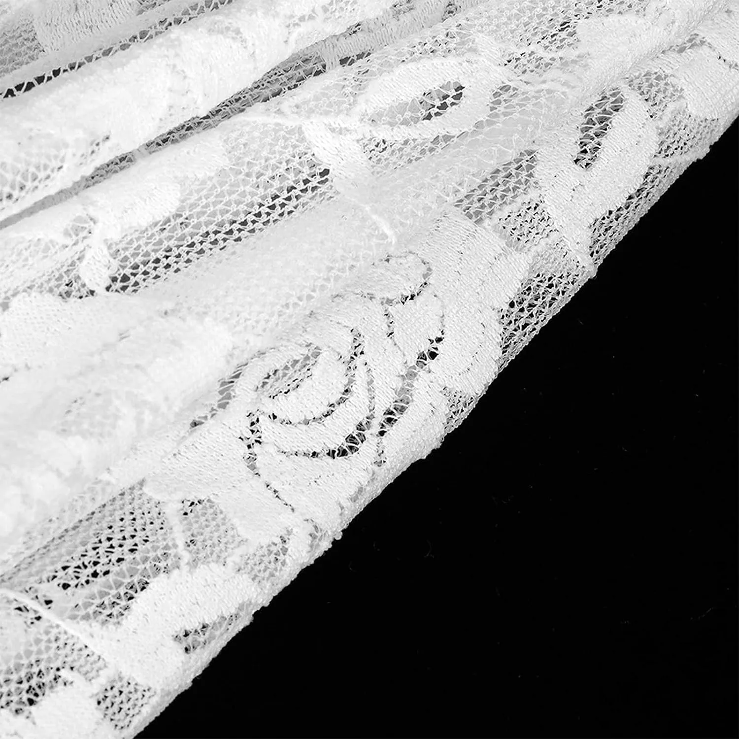 White Lace Umbrella Parasol Crafted Flowers Embroidery Umbrellas Romantic Bridal Photo Props