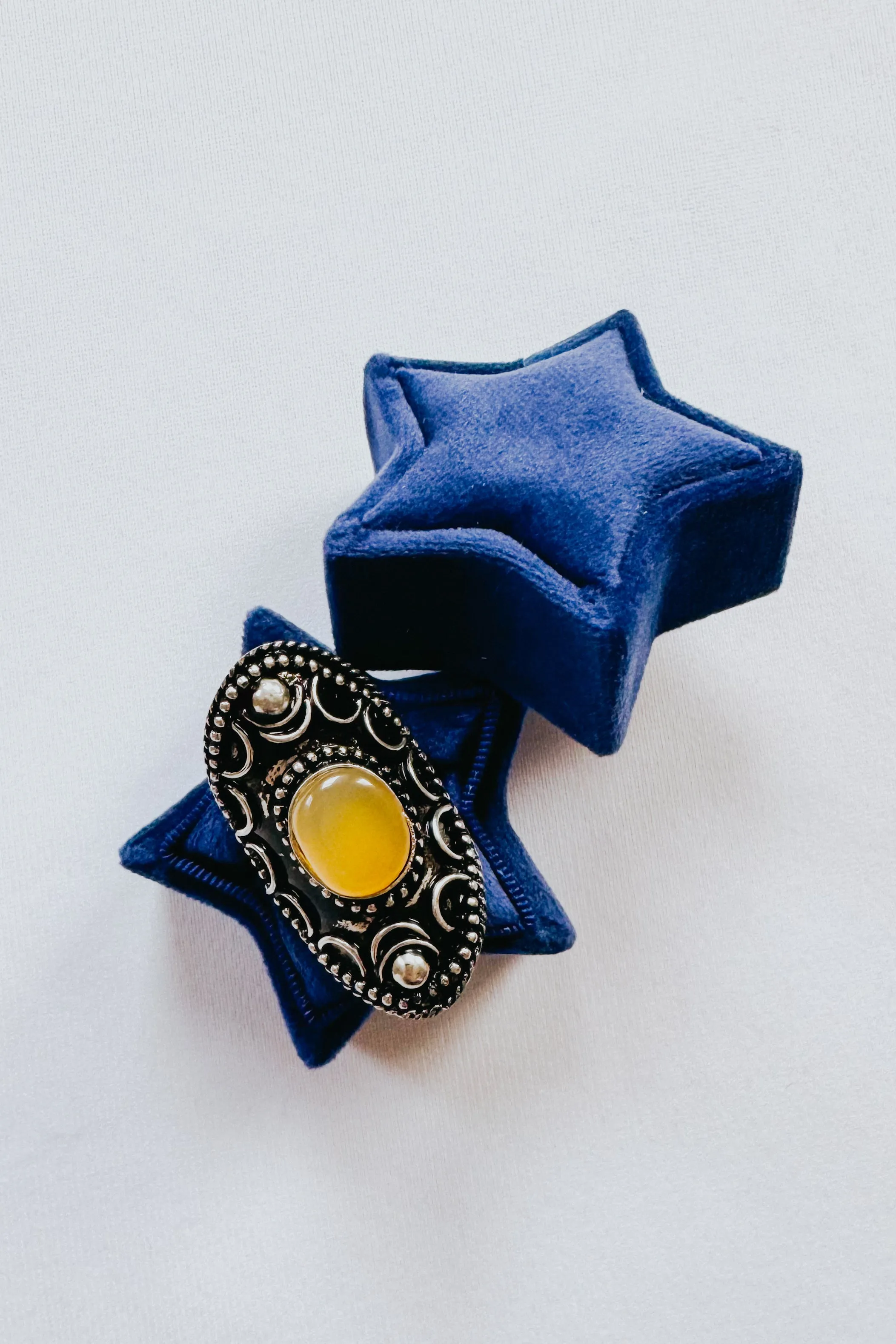 Willow Honey Tiger's Eye Statement Ring