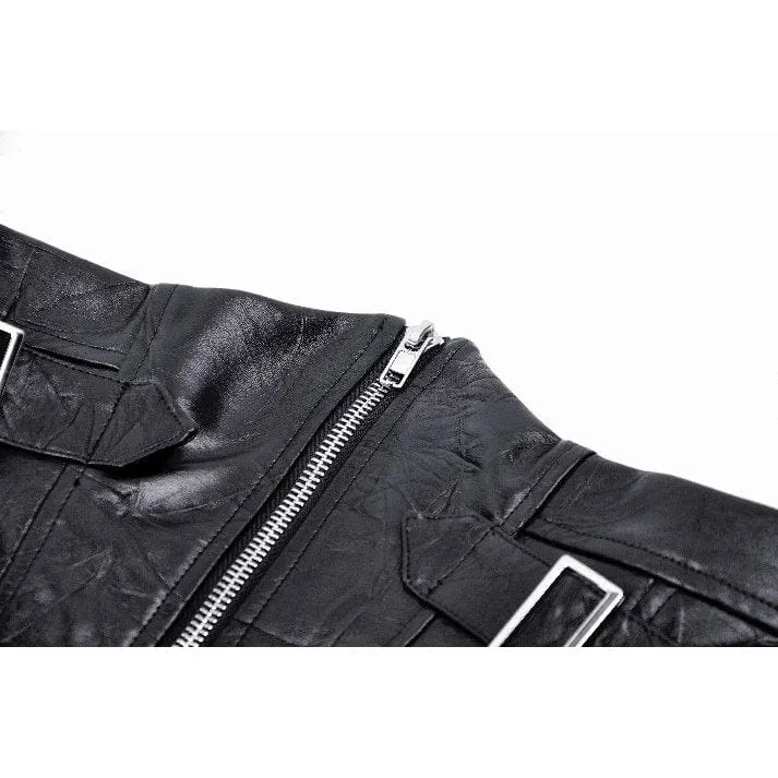 Women's Punk Buckle-up Lace-up Underbust Corsets