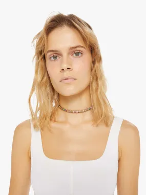 XiRENA Solange Stone Necklace - Pink Jasper